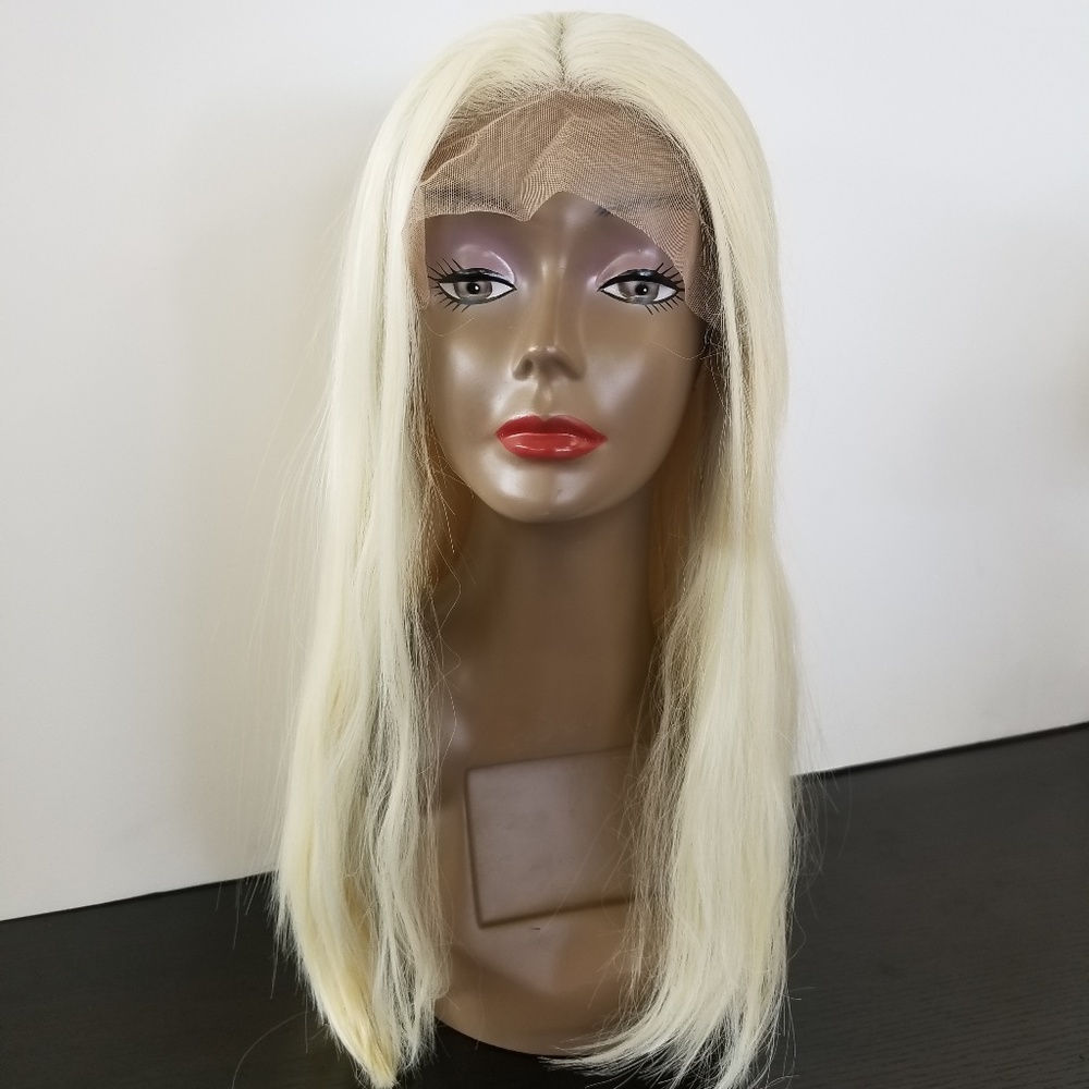 Blond Synthetic Lace Front Wig